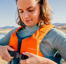 ITIWIT Buoyancy Vest Orange - 50N Buoyancy